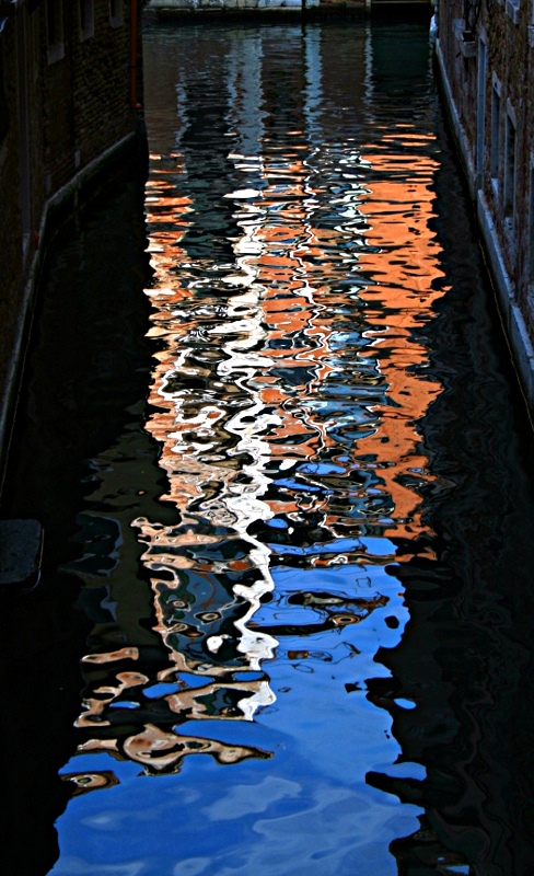 фото "reflection in venice #3" метки: путешествия, абстракция, Европа