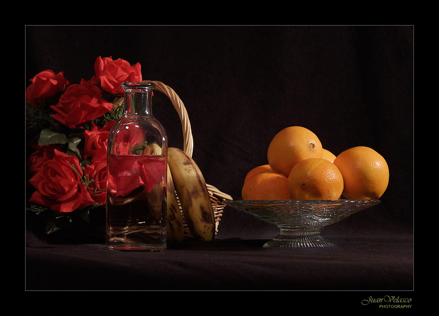 photo "Fruits & Roses" tags: still life, 