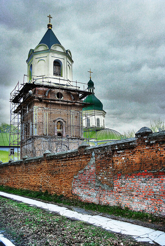 фото "Старая церковь в Нежине" метки: архитектура, пейзаж, 