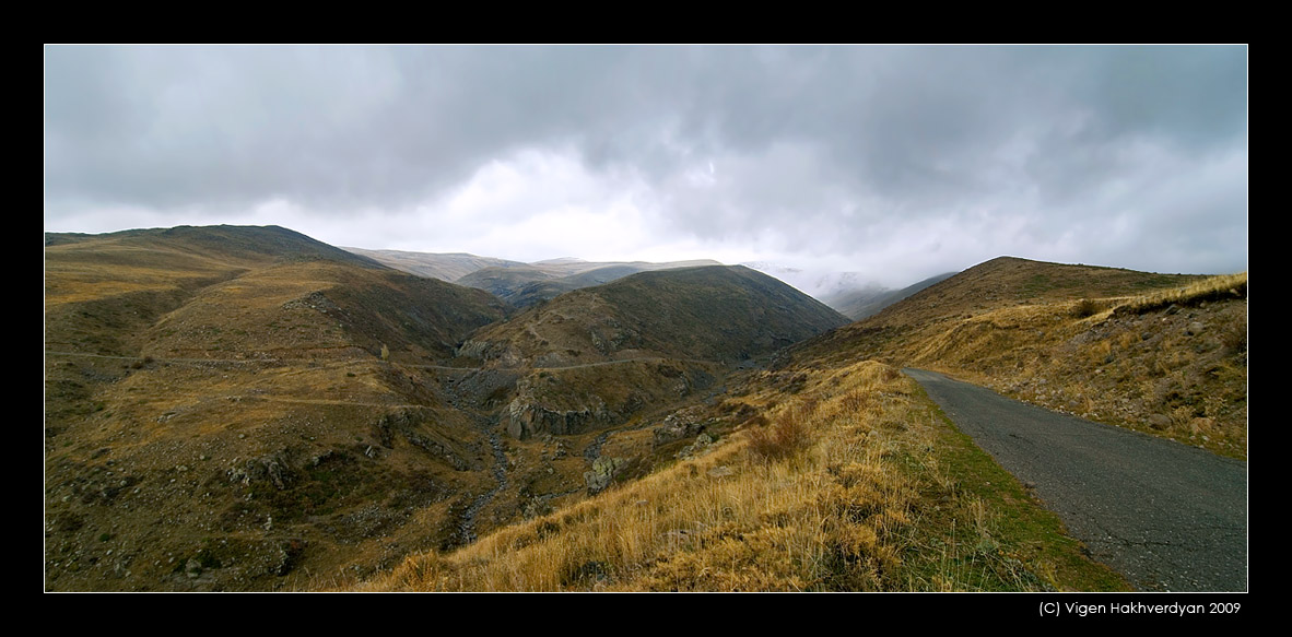 photo "Mountain road" tags: panoramic, landscape, mountains