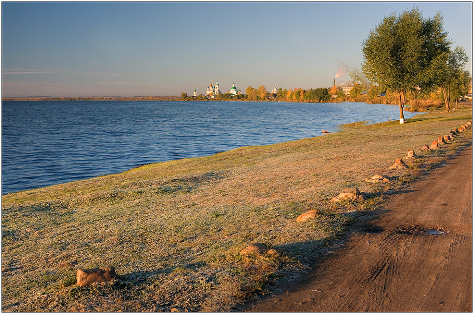 photo "View on lake Nero" tags: landscape, sunset, water