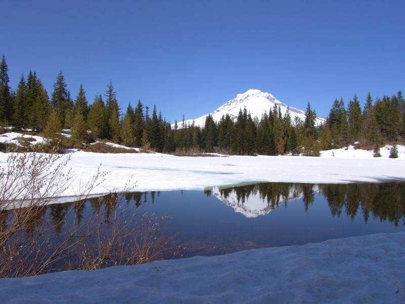 photo "последний снег" tags: landscape, mountains, winter