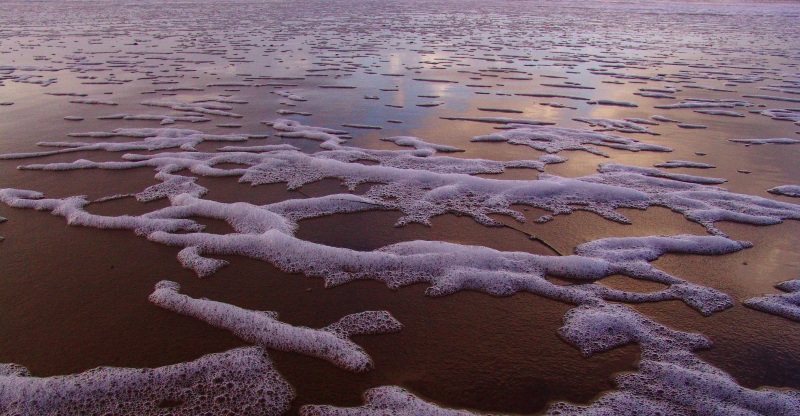 photo "вода ушла,осталась пена ..." tags: landscape, water