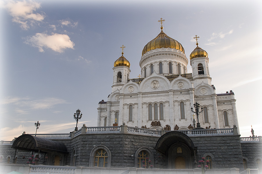 фото "Храм Христа Спасителя" метки: архитектура, город, пейзаж, 