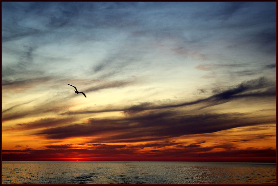 photo "***" tags: landscape, sunset, water