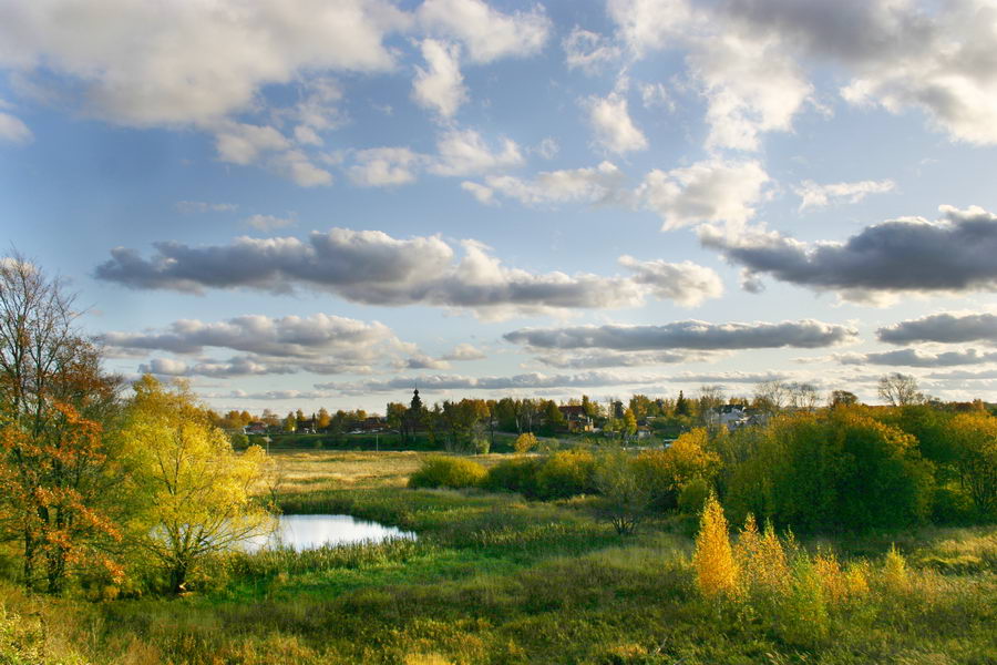 photo "***" tags: landscape, autumn, clouds