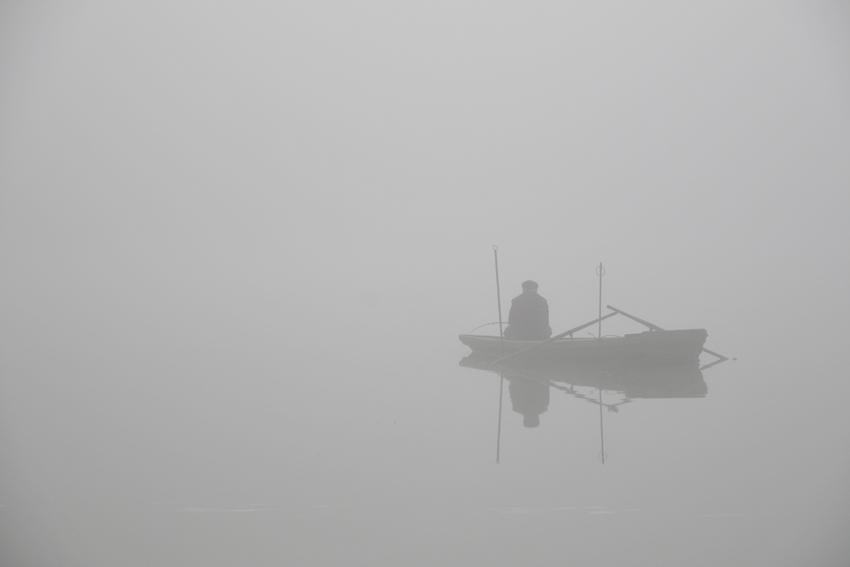 фото "Туман рыбалке не помеха....." метки: жанр, 