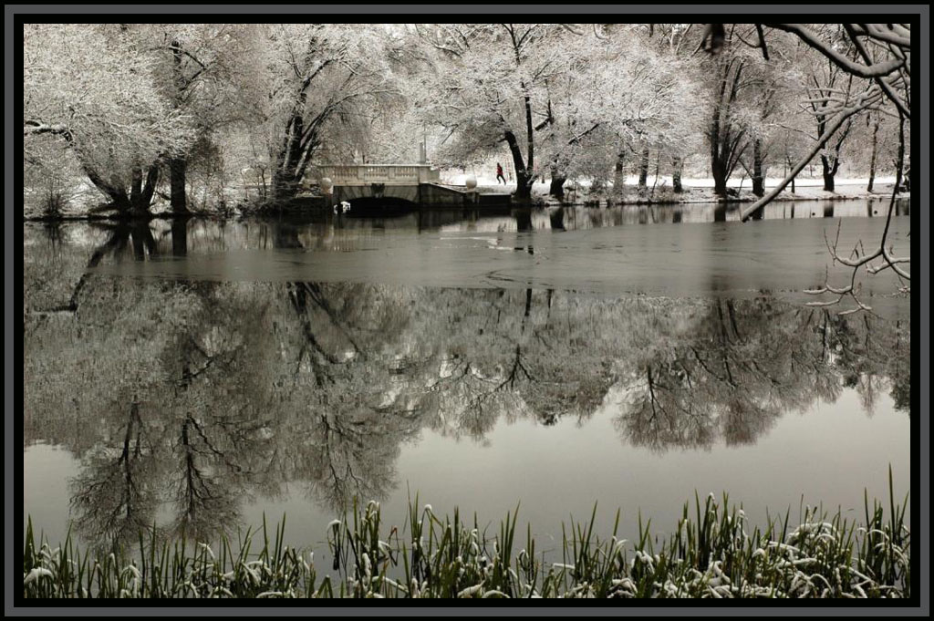 фото "2009 г. Кратово. Пруд на реке Хрипань." метки: пейзаж, зима