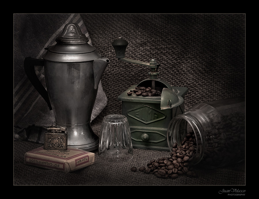 фото "Coffe time at Spain 50's" метки: натюрморт, интерьер, 