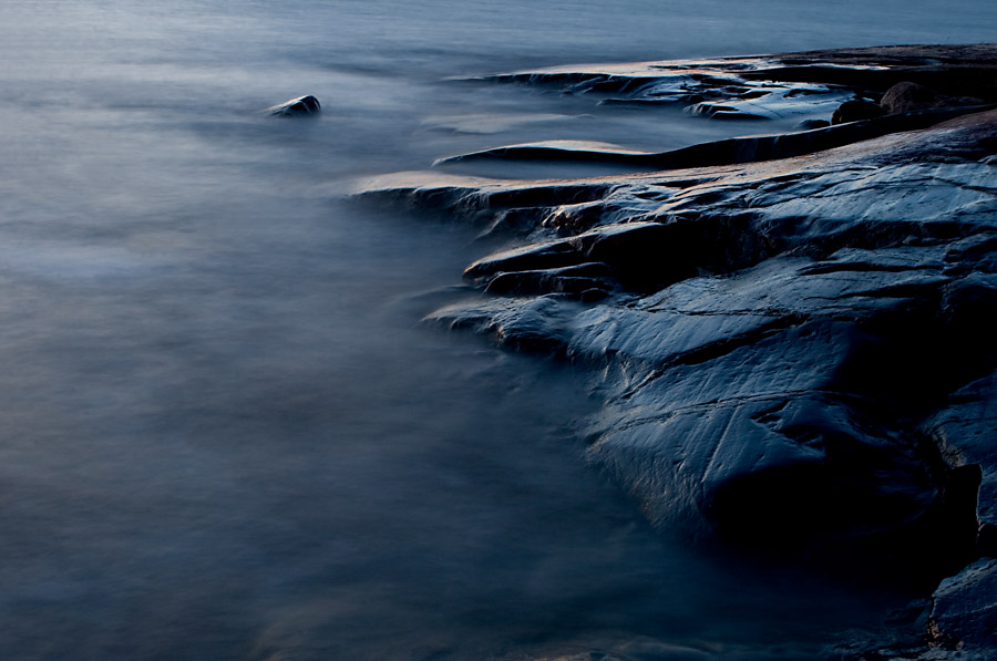 фото "Rock by night" метки: пейзаж, вода, ночь