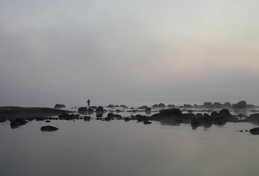 photo "Foggy" tags: landscape, water