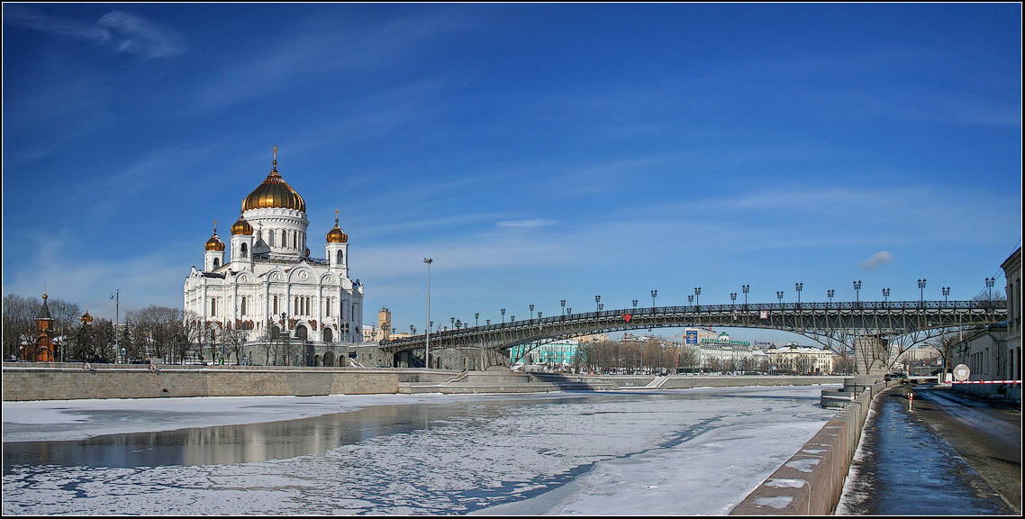 photo "thin ice" tags: landscape, city, winter