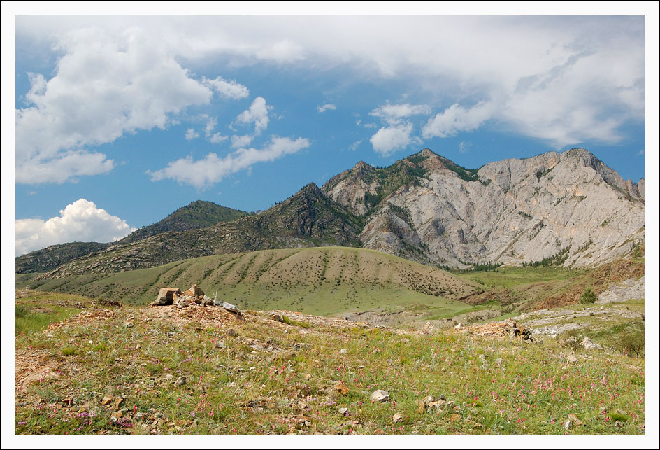 photo "On Chu tract" tags: landscape, mountains, summer