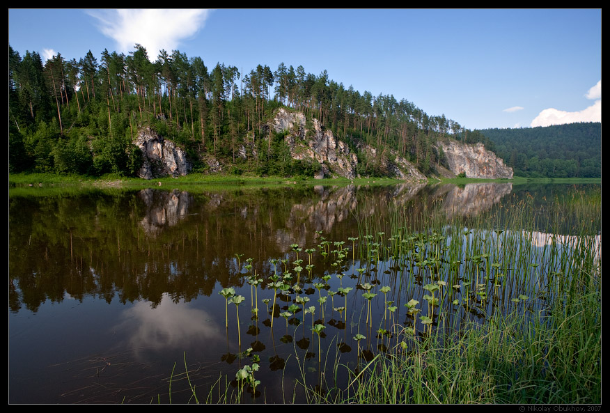фото "Скала Камень Ермак / 0172_0093" метки: пейзаж, горы, лето, скалы