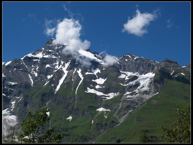 фото "Alpine glaciers" метки: пейзаж, горы, облака