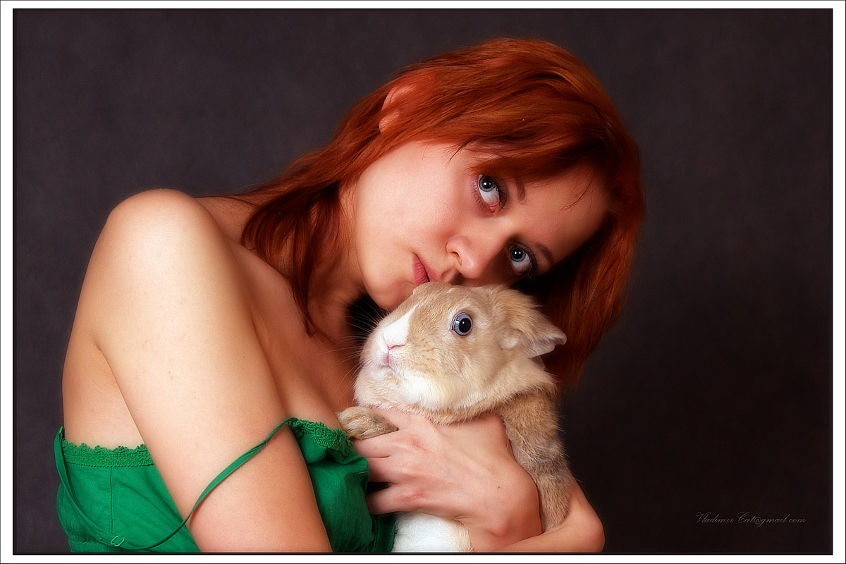 photo "***" tags: portrait, nature, pets/farm animals, woman