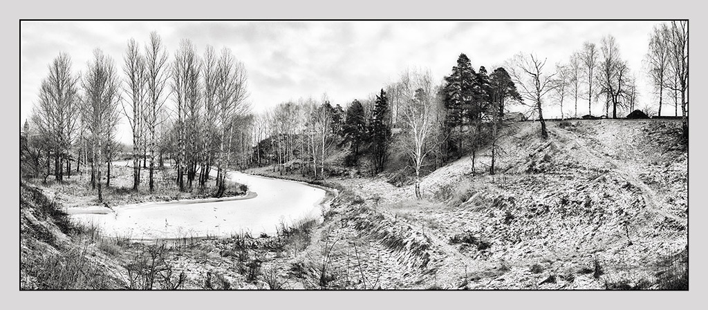 photo "Getting ready to frost" tags: landscape, black&white, winter