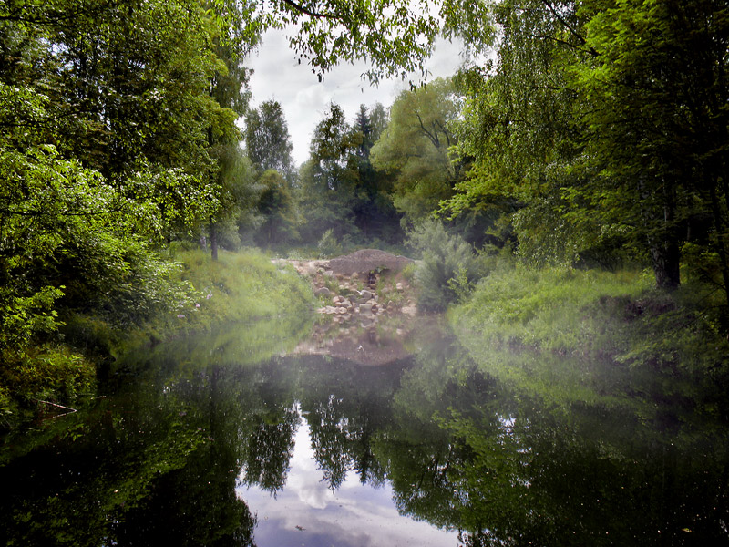 photo "In the morning mist ..." tags: landscape, summer, water