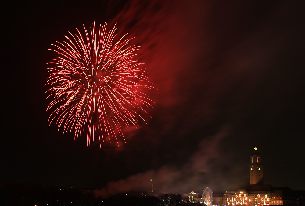 фото "fireworks" метки: пейзаж, ночь