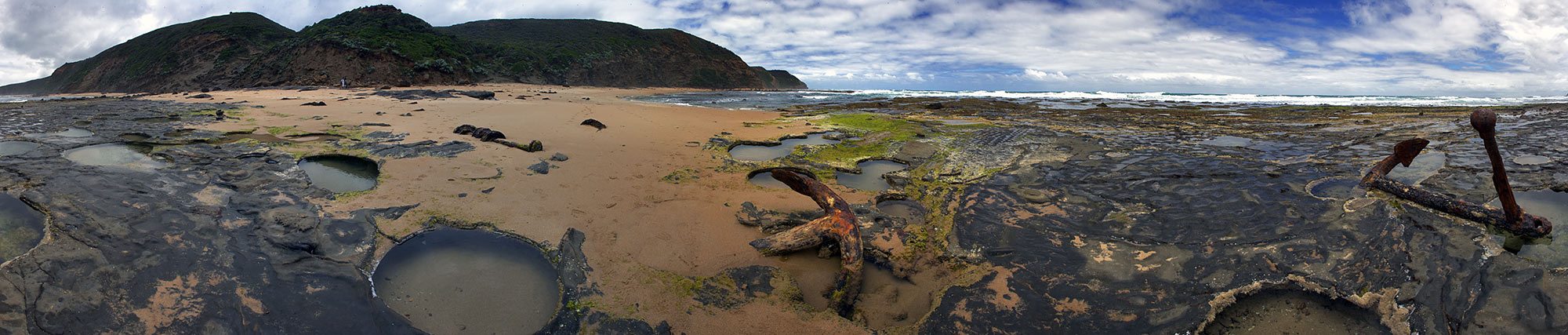 photo "Wreck Beach" tags: panoramic, travel, Australia