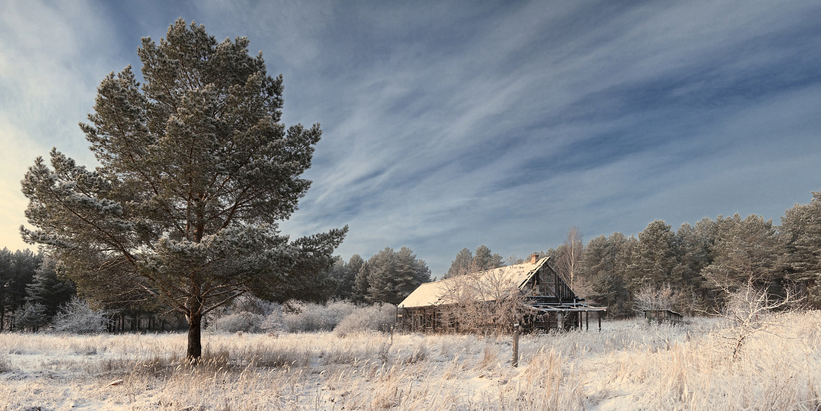 фото "Малоснежный пейзаж" метки: пейзаж, зима