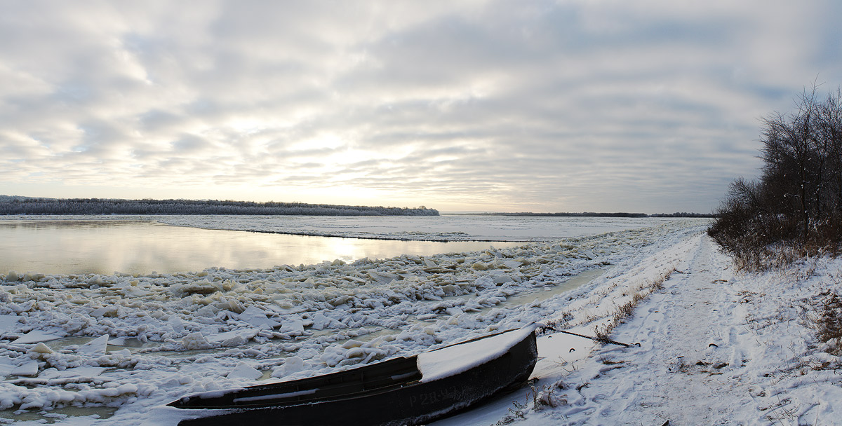 photo "Now there until the spring" tags: landscape, panoramic, winter