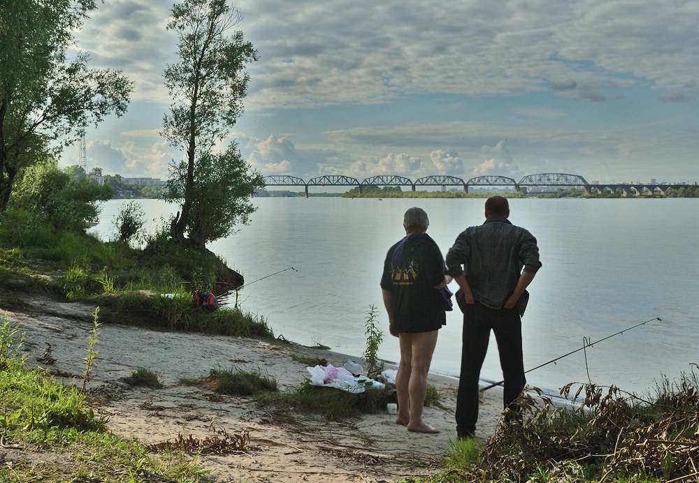 photo "Where fish?" tags: landscape, summer, water