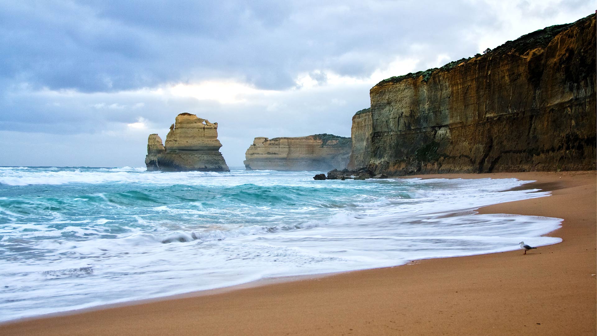 фото "Пляж Гибсона" метки: пейзаж, путешествия, Австралия