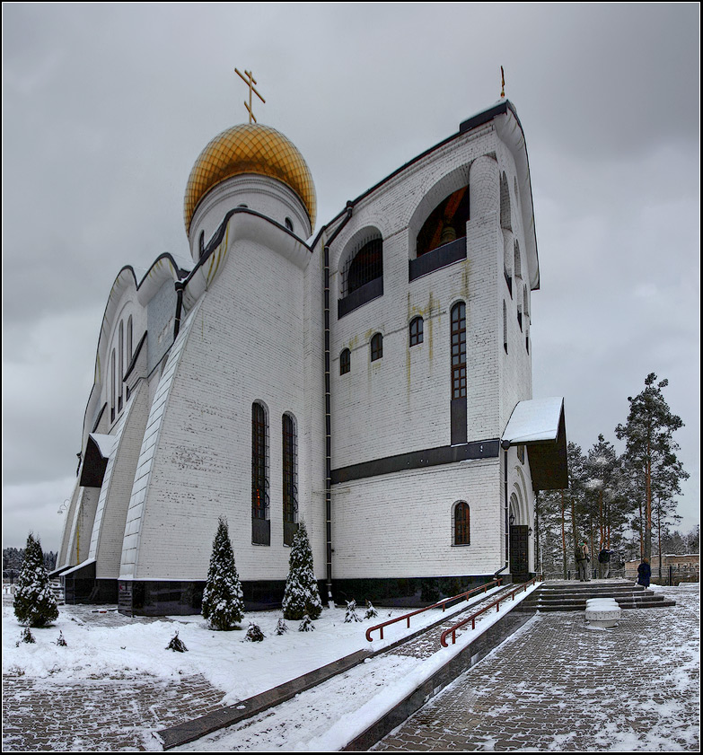 photo "Vladimir Apostolic Church in the city Udomlia" tags: architecture, landscape, winter