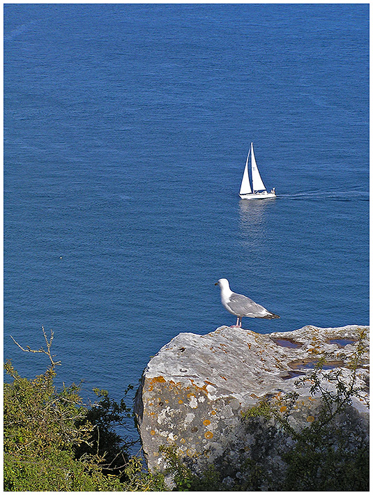 photo "Thoughts about the sea." tags: landscape, travel, water