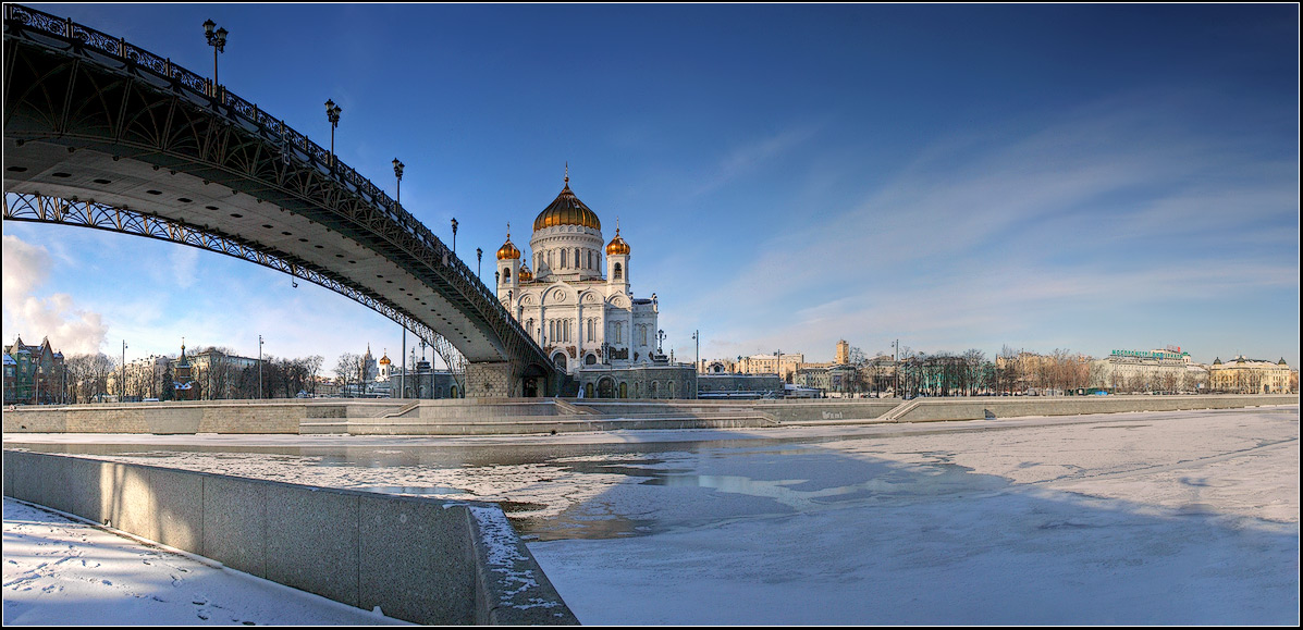 фото "Морозная панорама" метки: пейзаж, город, зима