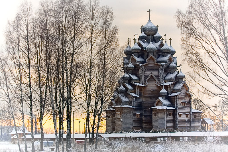 фото "Покровская церковь." метки: пейзаж, зима