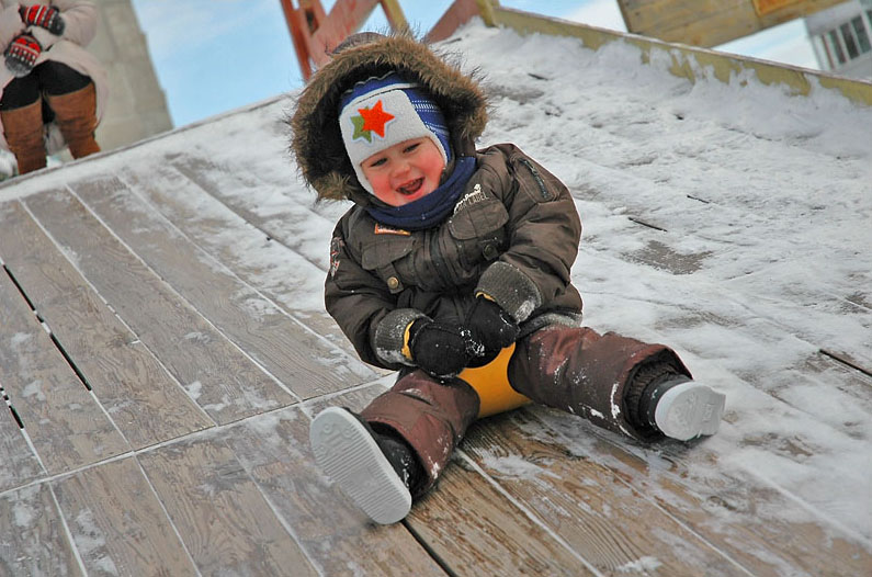 фото "санки-ледянки" метки: портрет, жанр, дети