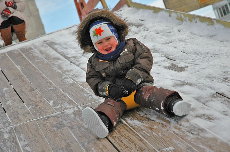 photo "sledge" tags: portrait, genre, children