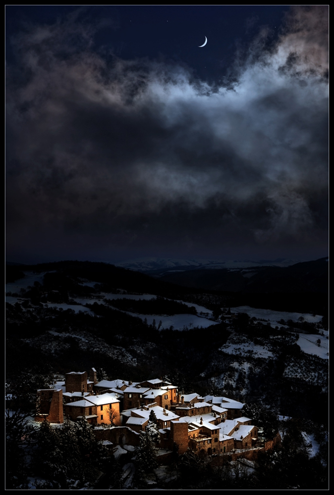 photo "Christmas Night" tags: landscape, night