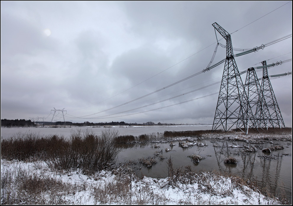 photo "winter landscape" tags: landscape, water, winter