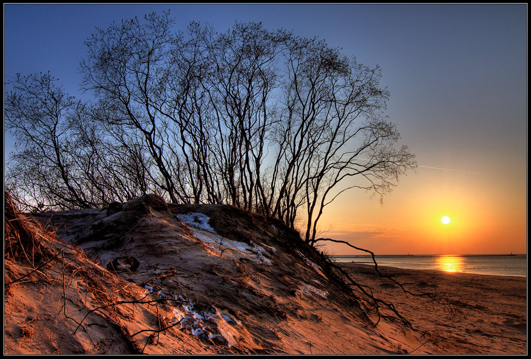 photo "***" tags: landscape, sunset, winter