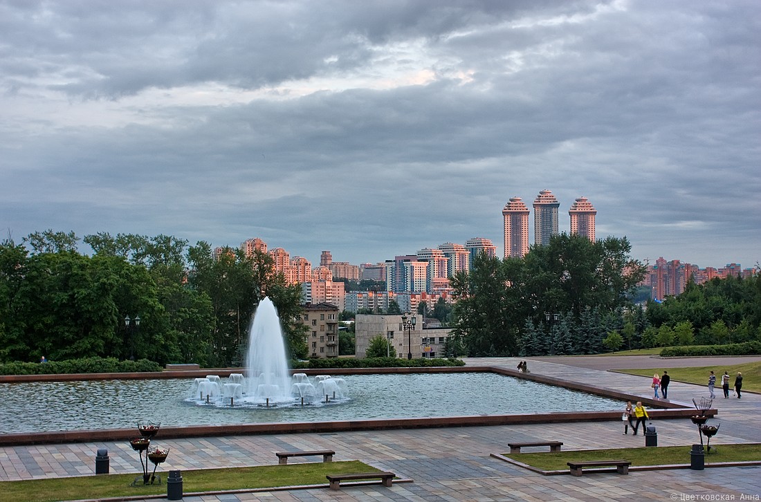 photo "***" tags: architecture, city, landscape, Moscow, building, sunset, water