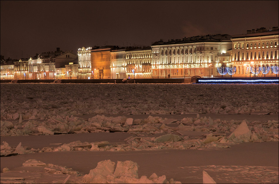 photo "The parade of chaos" tags: landscape, city, night