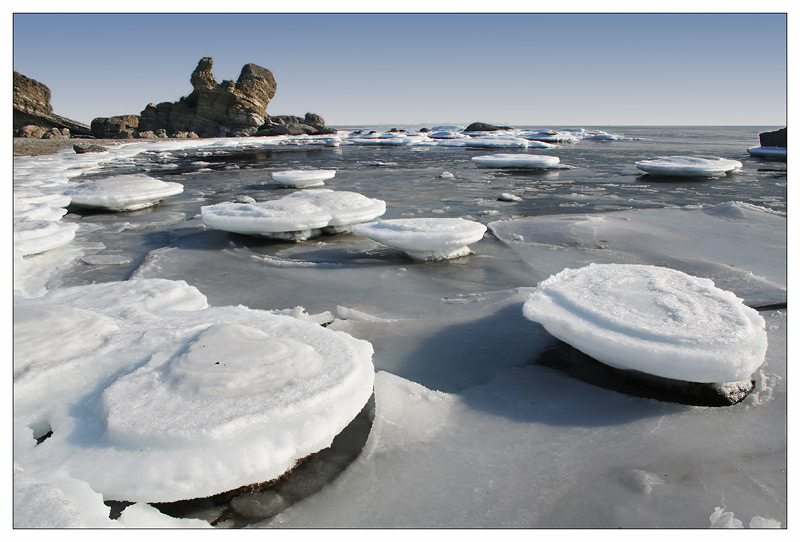 фото "Отлив" метки: пейзаж, вода, зима