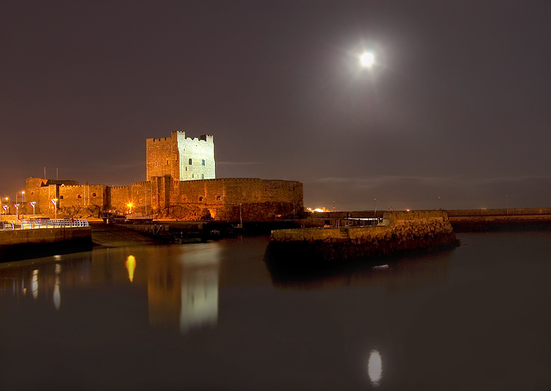 фото "Carricfergus Castle - Northern Ireland" метки: архитектура, пейзаж, 