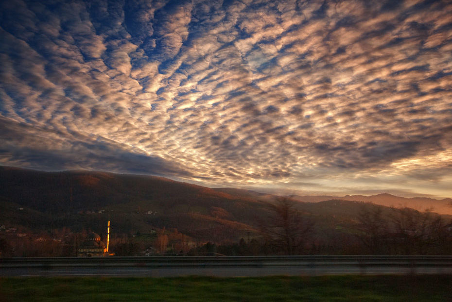 photo "little town" tags: landscape, autumn, sunset