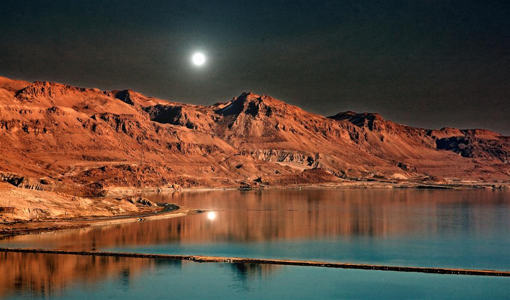 photo "Lunar land scape of the Dead sea" tags: landscape, mountains