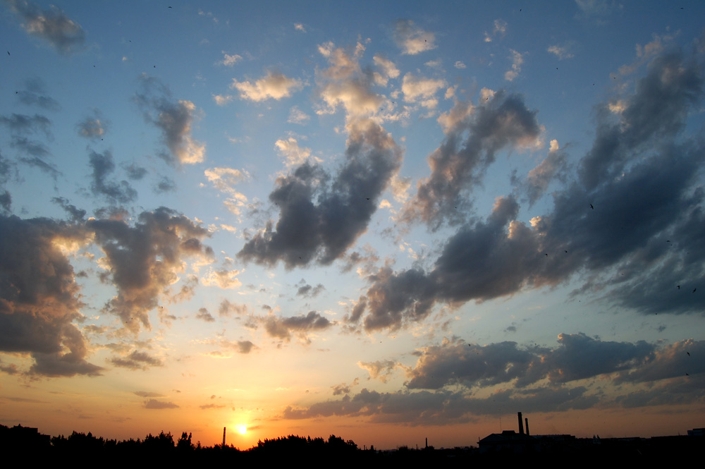 photo "***" tags: landscape, clouds, sunset