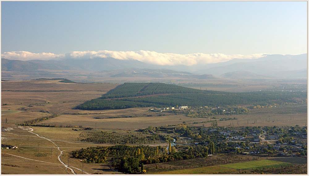 photo "Crimea. A kind from mountain Ak-Кaja" tags: landscape, 