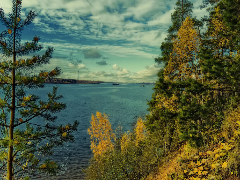 photo "***" tags: landscape, autumn, water