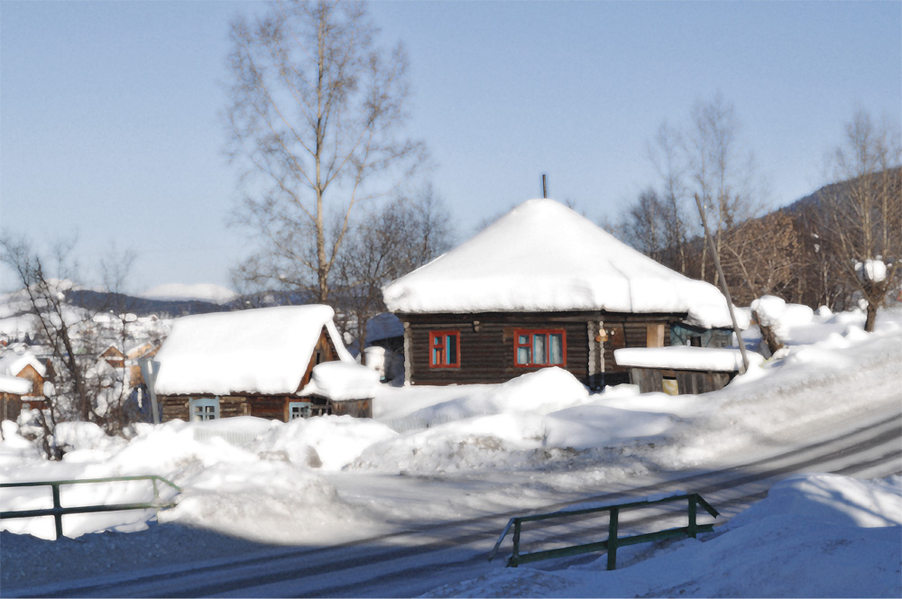 фото "Домик в деревне" метки: пейзаж, 