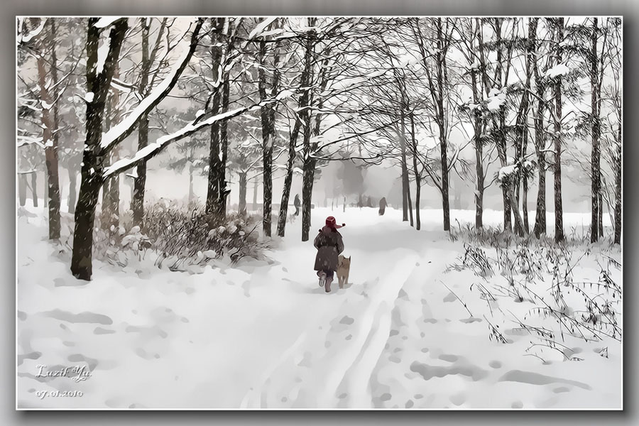 фото "Das ist Winter" метки: пейзаж, зима