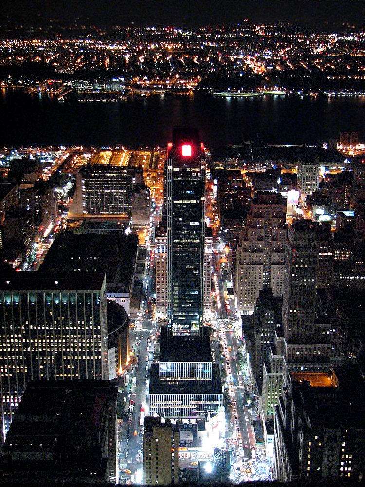 photo "New York - Hudson river" tags: architecture, landscape, night