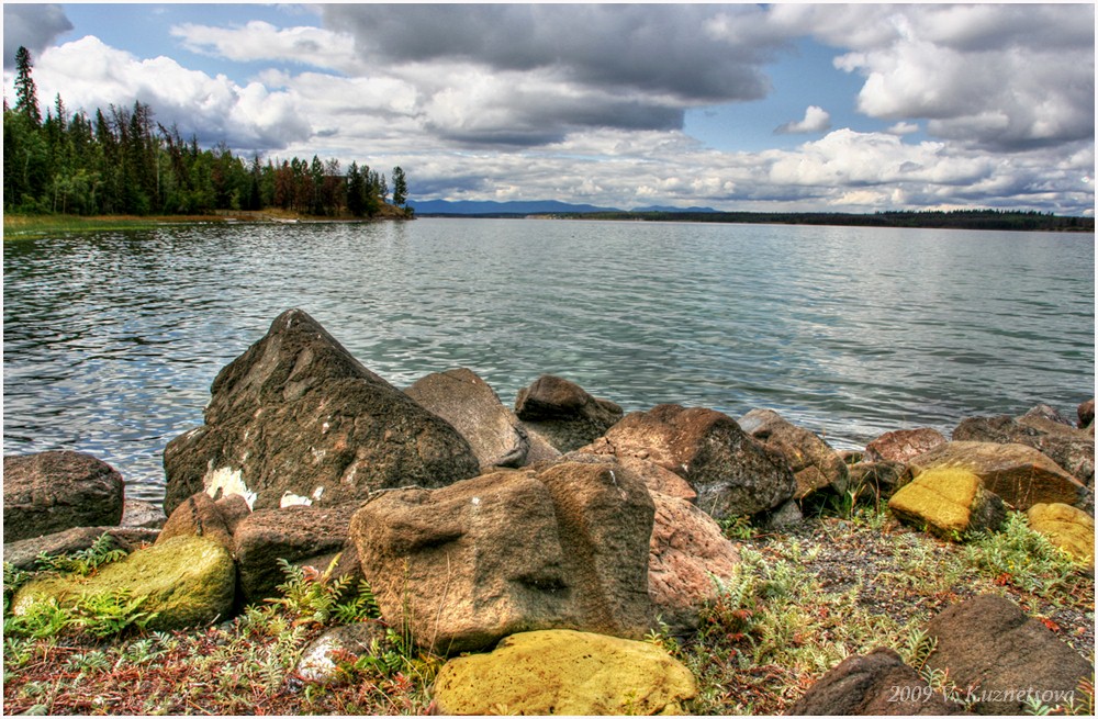 photo "Silver Lake" tags: landscape, clouds, water